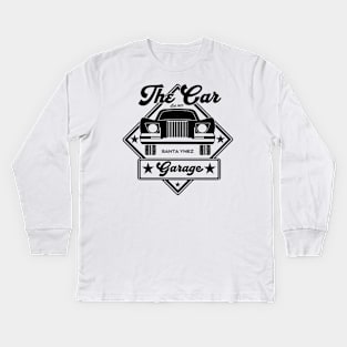 The Car Garage Kids Long Sleeve T-Shirt